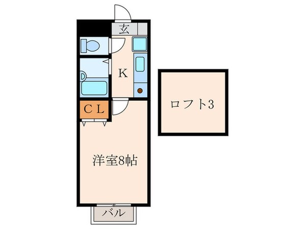 バンブーシュートの物件間取画像